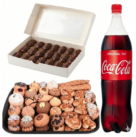 1 kg Ekler Pasta Öne Çıkan Menü