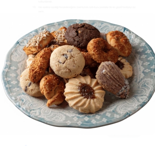 Hijyenik Üretim 2 Kg Karışık Tuzlu Tatlı Pasta